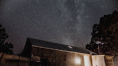 Stars over the woolshed learning area